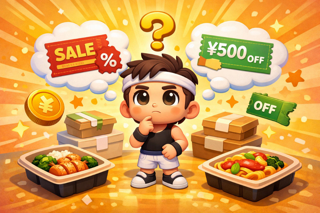 マッスルデリのクーポンコードはある？割引制度と利用時の確認ポイントを整理