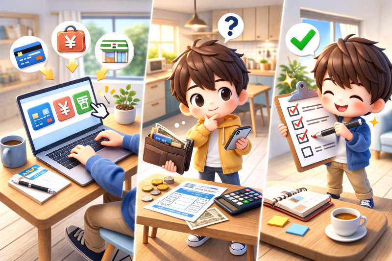 マッスルデリで選べる支払い方法一覧｜それぞれの特徴と選び方のポイント