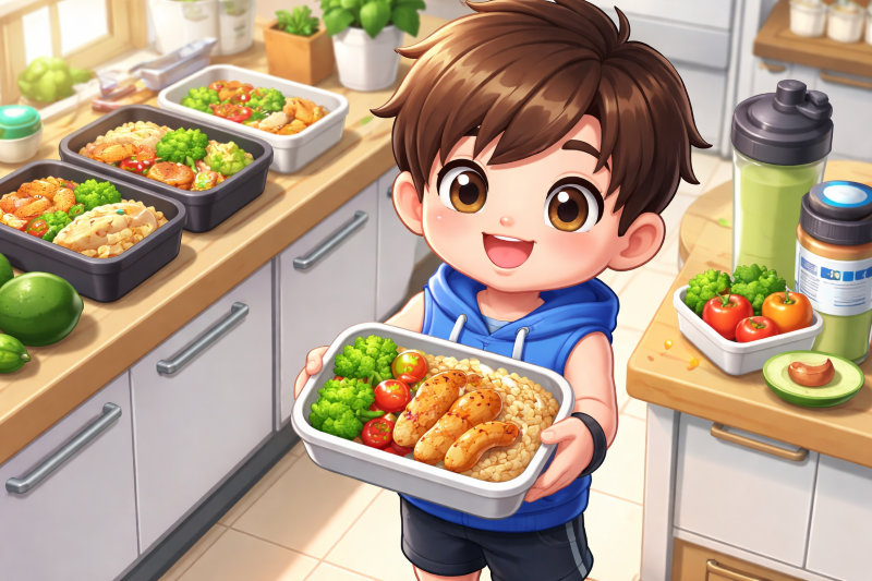 マッスルデリのカロリー設計は？目的別に設計された全体像を理解する