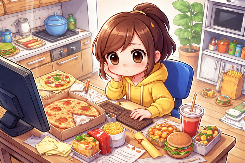 なぜ最近、食事が適当になりやすいのか