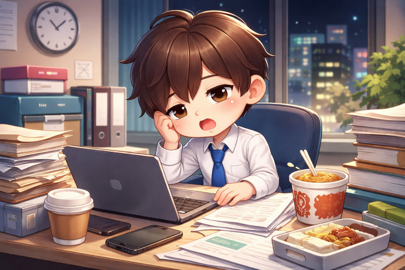 仕事が忙しいと自炊が続かなくなる背景