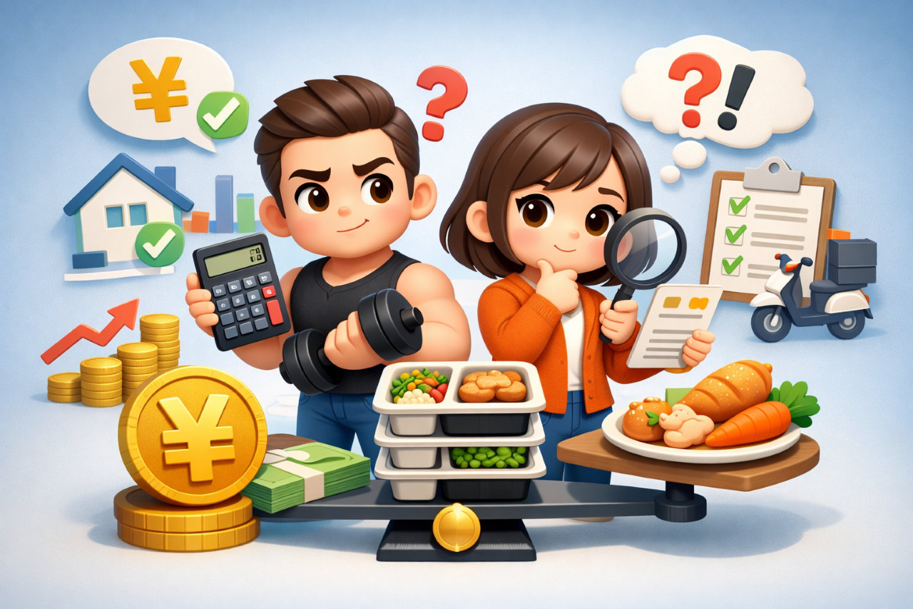 筋肉食堂DELIの料金は高い？コース別価格と比較で考える判断ポイント