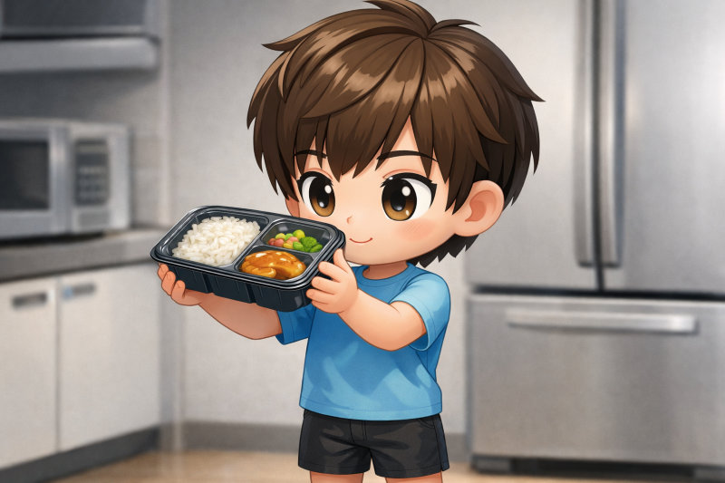 マッスルデリの容器サイズはどの程度かを把握する