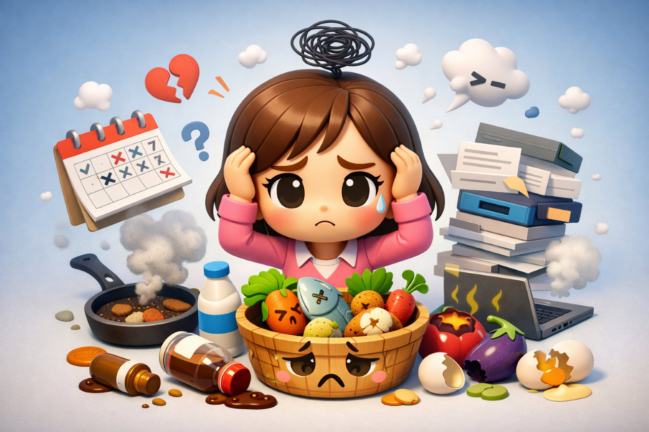 食材を使い切れない悩みをきっかけに今の自分に合う食事との距離感を整理する