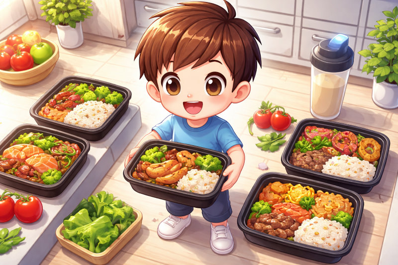 マッスルデリのメニュー内容と栄養設計の特徴を知っておきたい方へ