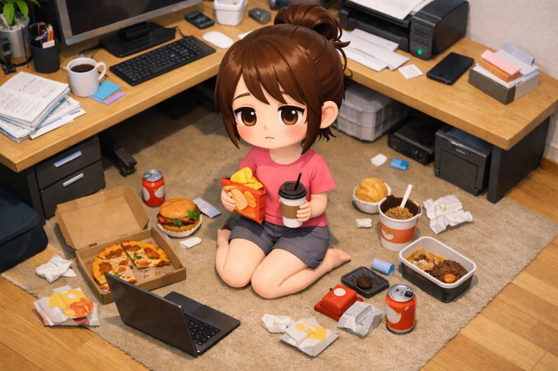 在宅ワークで食生活が乱れやすい背景とは？